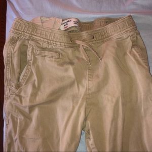 Abercrombie kids fitted joggers (pants)